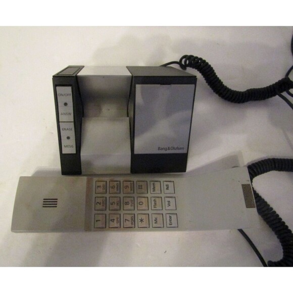 Bang & Olufsen Telephone Beo Vintage Talk 1401 Sleek Modern Desk Answer Machine - Picture 4 of 9